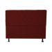 Cabeceira Solteiro Juliana 90cm Para Cama Box Suede Bordô - DS Estofados