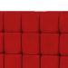 Cabeceira Solteiro Parma 90cm Para Cama Box Suede Vermelho - DS Estofados