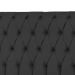 Cabeceira Solteiro Veneza 90cm Para Cama Box Suede Preto - DS Estofados