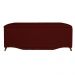 Cabeceira mais Calçadeira Casal Queen 160cm Para Cama Box Greta Suede Bordô - DS Estofados