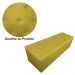Cabeceira mais Calçadeira Casal Queen Juliana 160cm Para Cama Box Suede Mostarda - DS Estofados