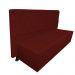 Cabeceira mais Calçadeira Casal Super King Juliana 195cm Para Cama Box Suede Bordô - DS Estofados