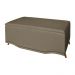 Cabeceira mais Calçadeira Solteiro 90cm Para Cama Box Greta Suede Capuccino - DS Estofados