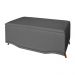 Cabeceira mais Calçadeira Solteiro 90cm Para Cama Box Greta Suede Cinza - DS Estofados