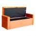 Calçadeira Báu Emma Casal Queen Veludo Luxo Terracota - DS Estofados