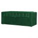 Calçadeira Báu Emma Casal Super King Veludo Luxo Verde - DS Estofados