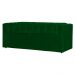 Calçadeira Baú Para Cama Box Casal Emma Suede Verde - DS Estofados