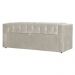 Calçadeira Baú Para Cama Box Casal Queen Emma Suede Bege - DS Estofados