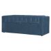 Calçadeira Baú Para Cama Box Casal Super King Emma Suede Azul Royal - DS Estofados