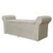 Calçadeira Recamier Baú Cancun Solteiro 90cm Suede Bege - DS Estofados