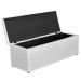 Calçadeira Recamier Baú Casal King 190cm Sofia Napa Branco - DS Estofados