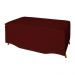 Calçadeira Recamier Baú Casal King 195cm Greta Suede Bordô - DS Estofados