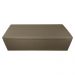 Calçadeira Recamier Baú Solteiro 90cm Eva Suede Capuccino