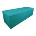 Calçadeira Recamier Baú Solteiro 90cm Juliana Para Cama Box Suede Azul Turquesa - DS Estofados