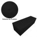 Calçadeira Recamier Baú Solteiro 90cm Juliana Para Cama Box Suede Preto - DS Estofados