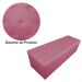 Calçadeira Recamier Baú Solteiro 90cm Juliana Para Cama Box Suede Rosa - DS Estofados