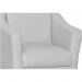 Combo 02 Poltronas Decorativa Para Escritório E Sala De Estar Tilla Tecido Napa Branco - DS Estofados