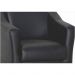 Conjunto 02 Poltronas Decorativa Para Escritório E Sala De Estar Tilla Napa Preto -  DS Estofados