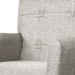 Kit 02 Poltronas Decorativa Onix Linho Bege
