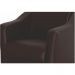 Kit 02 Poltronas Decorativa Para Sala e Escritório Tilla Napa Marrom - DS Estofados