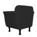 Kit 02 Poltronas Decorativas Helena Pés Luis XV Suede Preto - DS Estofados