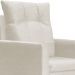 Kit 02 Poltronas Decorativas Ligia Linho Bege - DS Estofados