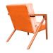 Kit 02 Poltronas Decorativas Monalisa para Sala de Estar Veludo Terracota