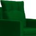 Kit 02 Poltronas Ligia Requinte Suede Verde - DS Estofados