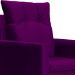 Kit 02 Poltronas Ligia Requinte Veludo Roxo - DS Estofados