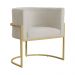Kit 02 Poltronas Luana Para Sala Suede Bege - DS Estofados