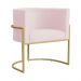 Kit 02 Poltronas Luana Para Sala Suede Rosa Bebê - DS Estofados