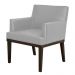 Kit 02 Poltronas Vitória Sala e Recepção Napa Cinza - DS Estofados
