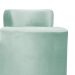 Kit 02 Puffs Redondo Athenas mais Jade Veludo Acqua - DS Estofados