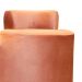 Kit 02 Puffs Redondo Athenas mais Jade Veludo Terracota
