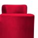 Kit 02 Puffs Redondo Athenas mais Jade Veludo Vermelho