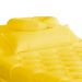 Maca Estofada Capitonê Corino Amarelo 80cm - DS Estofados