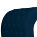 Maca Estofada Capitonê Corino Azul Marinho 80cm - DS Estofados