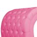 Maca Estofada Capitonê Corino Rosa 80cm - DS Estofados
