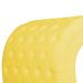 Maca Estofada Capitonê Requinte Suede Amarelo 80cm - DS Estofados