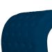 Maca Estofada Capitonê Requinte Suede Azul Marinho 80cm  - DS Estofados