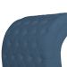 Maca Estofada Capitonê Requinte Suede Azul Royal 80cm - DS Estofados