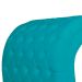 Maca Estofada Capitonê Requinte Suede Azul Turquesa 80cm - DS Estofados