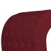 Maca Estofada Capitonê Requinte Suede Bordô 80cm - DS Estofados