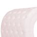 Maca Estofada Capitonê Requinte Suede Rosa Bebê 80cm - DS Estofados