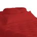 Maca Estofada Capitonê Requinte Suede Vermelho 80cm - DS Estofados