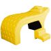 Maca Estofada Luxo Corino Amarelo 70cm - DS Estofados