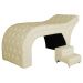Maca Estofada Luxo Suede Marfim 60cm - DS Estofados