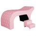 Maca Estofada Luxo Suede Rosa 60cm - DS Estofados