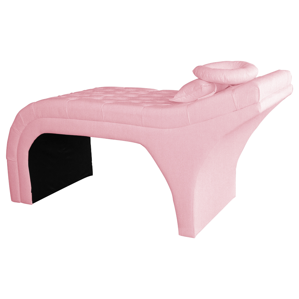 Maca Estofada Luxo Suede Rosa 60cm - DS Estofados