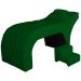 Maca Estofada Luxo Suede Verde 60cm - DS Estofados